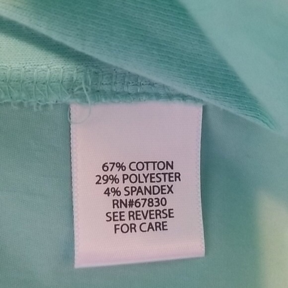 Croft & Barrow Seafoam Green Button Down M - Picture 5 of 6